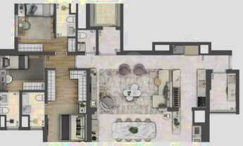 Imagem 3: Apartamento com 3 quartos à venda em Jardim Aurélia - SP