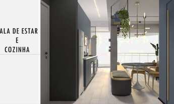 Imagem 3: Apartamento para venda tem 53 metros quadrados com 1 quarto