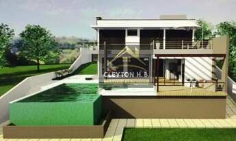 Imagem 2: Chácara para venda 900m2 AT-387m2 AU-4 Suítes- Semi-Pronto - Piracaia - S.P