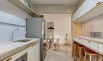 Imagem 6: Apartamento 1 Dormitório na quadra da praia - Pompéia - Santos