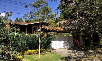 Imagem 7: Excelente Casa Térrea de Madeira CASEMA Condomínio Granja II - 3 suites, piscina, lareira