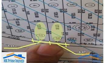 Imagem: Terreno 128,65 mts - 7,31 mts de frente