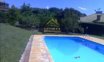 Imagem 3: Chácara para venda com 2000m2 AT-360m2 AU-4 quartos-Edícula-Piscina-Cond. Novo Horizonte