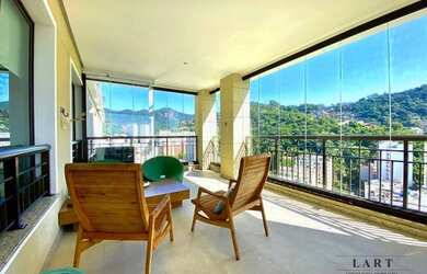 Imagem 3: Cobertura com 4 dormitórios para alugar, 353 m² por R$ 27.000,00/mês - Laranjeiras - Rio d