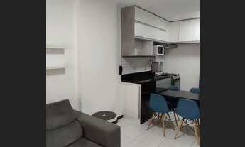 Imagem 3: Pituba Ville - Quarto e sala mobiliado