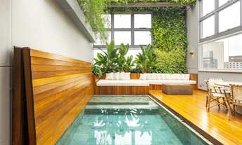 Imagem 5: Cobertura no itaim Bibi prédio novo 316 m² quatro suítes quatro vagas