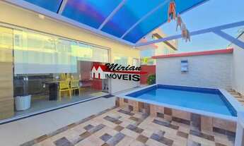 Imagem 2: CASA TERREA COM 3 DORMITÓRIOS SENDO 2 SUITES, EM CONDOMINIO FECHADO EM PERUIBE