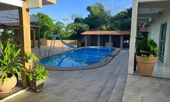 Imagem 2: Espaço para eventos na praia do meio casa com piscina