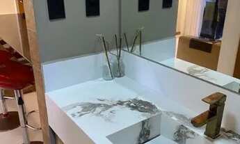 Imagem 6: Apartamento quarto e sala mobiliado e decorado com vista mar em Armação