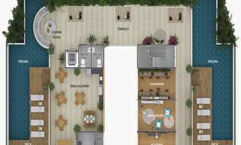 Imagem 7: Apartamento para venda possui 19 metros quadrados com 1 quarto em Porto de Galinhas - Ipoj