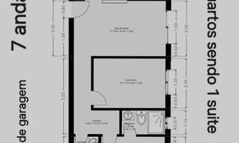 Imagem 2: Ville laguna ao lado do Parque shopping, apto 2/4 sendo 1 suíte, R$ 340 mil 7 andar