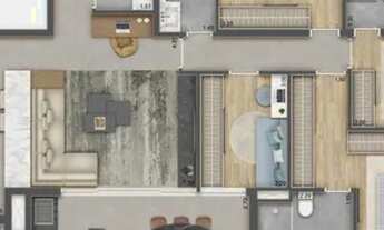 Imagem 3: Apartamento para venda possui 132 metros quadrados com 3 quartos em Vila Gumercindo - São