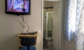 Imagem 7: Apartamento sala living dividido em 1 quarto no Gonzaga - Santos - SP