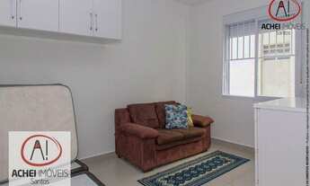 Imagem 2: Kitnet com 1 dormitório, Prédio frente praia, com Vaga coletiva, à venda, 32 m² por R$ 250