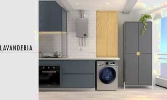 Imagem 6: Apartamento para venda tem 53 metros quadrados com 1 quarto