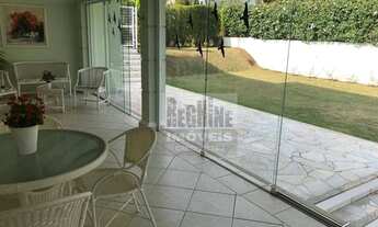 Imagem 5: Casa á venda no Alphaville Campinas com amplo terreno de 1.153m³ e 453m² construídos. 4 su