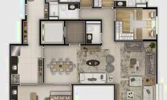 Imagem 4: Última unidade! Apartamento 3 dormitórios c suíte e terraço gourmet - Projeto único pé dir