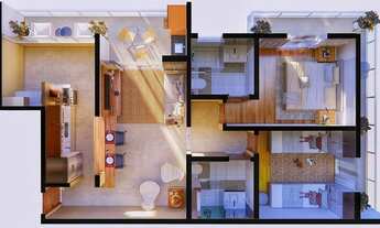 Imagem 5: Oportunidade !! Apto 2 Dorms - 1 Suíte, Vista para o Mar !! Varanda Gourmet - Praia do Sap