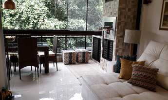 Imagem 3: Apartamento amplo linear 4 Q, 1 suite, dependência, varanda gourmet, 2 vagas cobertas - Gl