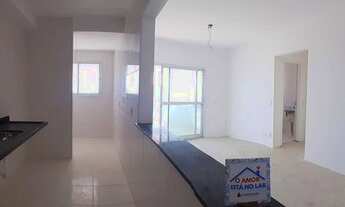 Imagem 5: FRENTE MAR - Apartamento com 2 dormitórios à venda, 68 m² por R$ 295.000 - Jardim Praia Gr