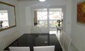 Imagem 6: 03 DORMITS. (1 SUÍTE), SALA 02 AMBS. VARANDA GOURMET. VISTA/MAR, MOB. AR COND. 02 VAGAS, L