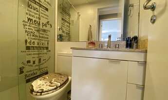 Imagem 6: Apartamento para venda possui 69 metros quadrados com 2 quartos sendo uma suite varanda go