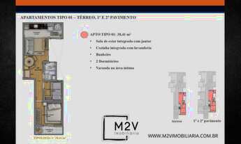 Imagem 7: Studio com 2 dormitórios - venda por R$ 230.000,00 ou aluguel por R$ 2.200,00/mês - Jardim