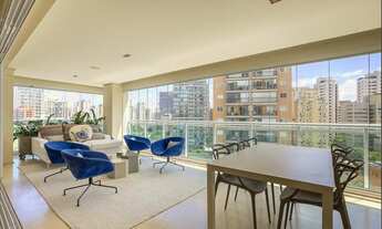 Imagem 2: Apartamento reformado na vila nova conceição duas suítes três vagas 157m2