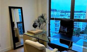 Imagem 4: Condom. Le Monde-Sala Mobiliada- Alto Padrão- Barra da Tijuca