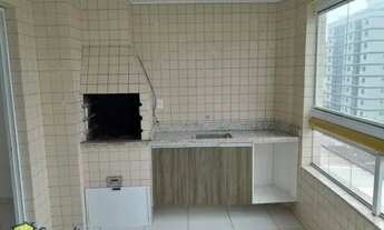 Imagem 2: Apartamento com 2 dormitórios para alugar, 80 m² por R$ 2.500/mês - Vila Assunção - Praia