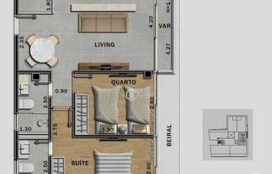 Imagem 12: Apartamento com 2 dormitórios à venda, 74 m² por R$ 553.403,25 - São Mateus - Juiz de Fora
