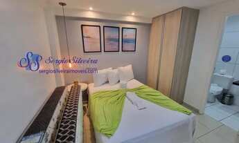 Imagem 7: Belíssima cobertura mobiliada no Porto das Dunas com 3 suítes