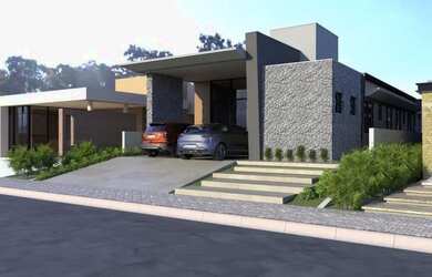 Imagem 4: EM CONSTRUÇÃO] Casa térrea a venda com 360m² de terreno, 4 suítes, 4 vagas de garagem