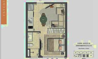 Imagem 2: LINDO STUDIO NO CORAÇÃO DA GAVEA E COM LAZER COMPLETO!