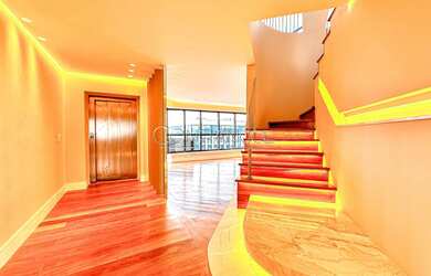 Imagem 6: Cobertura com Piscina à venda em Curitiba Quadriplex 4 quartos com suítes no Edifício Rio