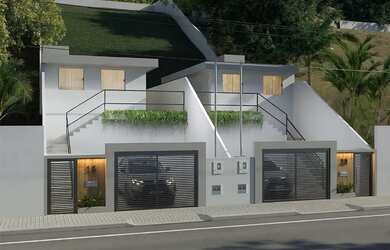 Imagem: Casas Novas- 2 Quartos, Quintal e Garagem