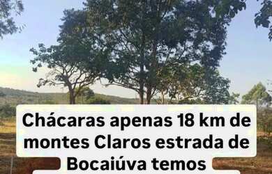 Imagem: Chácaras apenas 18 km de montes Claros
