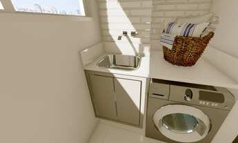 Imagem 7: Apartamento com 2 quartos, varanda e vaga a 400m do lago dos Patos