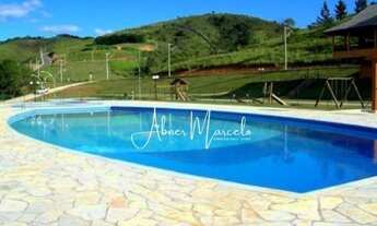 Imagem 3: Lote Terreno 1.000m2 Declive com Linda Vista Livre em Condomínio Fechado Recanto Santa Bar