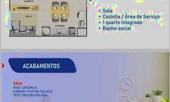 Imagem 4: Ap de 1 Quarto com Lazer completo no Recanto das Emas 100% Financiado
