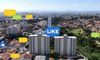 Imagem 7: Apartamento - 52m² com 2 quartos e Varanda- Like Residencial