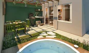 Imagem 4: Casa de condomínio sobrado para venda possui 59 metros quadrados com 2 quartos