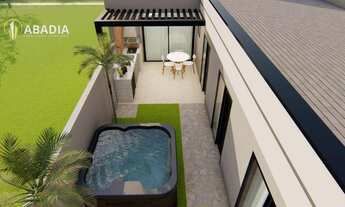 Imagem 6: Casa à venda com 3 dormitórios, 139 m² por R$ 860.000 - Residencial Terras da Estância - A