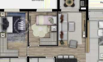 Imagem 5: VISION COLINAS - 1 OU 2 DORMITÓRIOS - MENSAIS A PARTIR DE R$ 627,00! LAZER EXTRAORDINÁRIO