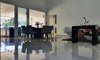 Imagem 7: Casa alto padrão, moderna, em condomínio, aluguel e venda, 420 metros, com 6 quartos, 4 s