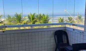 Imagem 2: Apartamento de frente para o mar, varanda gourmet-Mongaguá