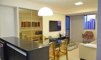 Imagem 2: Piedade - 01 Qto - 01 Vaga - Reformado - Andar alto - Vista para o mar - Excelente localiz