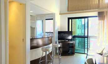 Imagem 4: Flat com 1 dormitório para alugar, 45 m² por R$ 4.500,00/mês - Indianópolis - São Paulo/SP