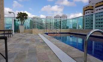 Imagem 1: Apartamento com 1 dormitório para alugar, 54 m² por R$ 3.500/mês - Pompéia - Santos/SP