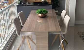 Imagem 4: Apartamento para venda possui 115 metros quadrados com 3 quartos em Vila Gumercindo - São